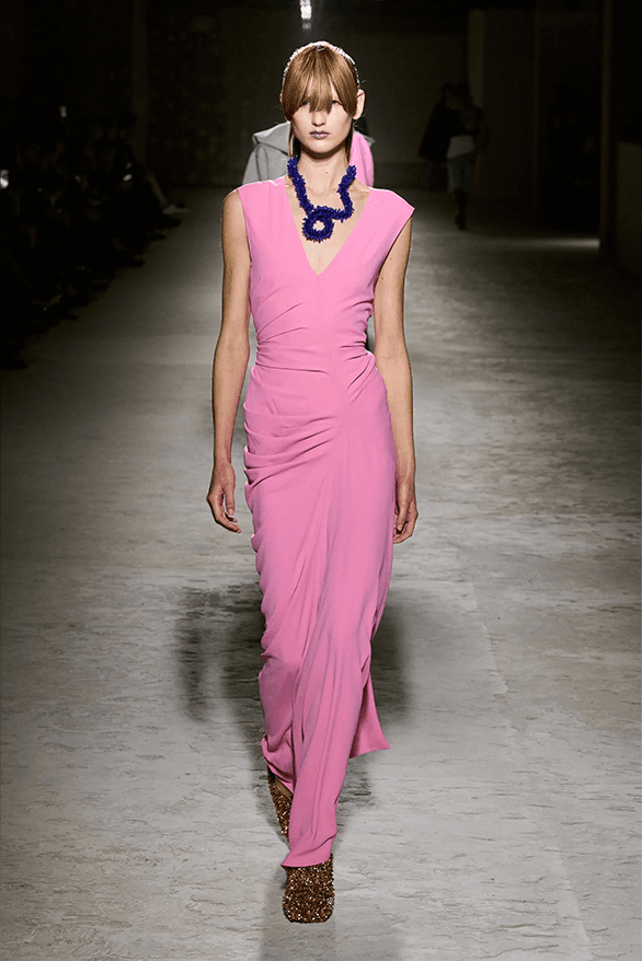 Dries Van Noten Fall Winter 2024 Collection womenswear runway show