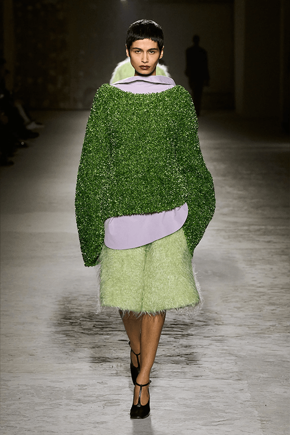 Dries Van Noten Fall Winter 2024 Collection womenswear runway show