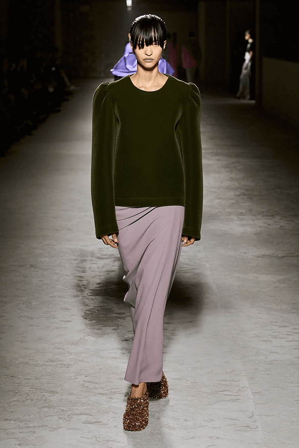 Dries Van Noten Fall Winter 2024 Collection womenswear runway show