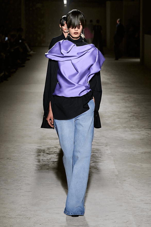 Dries Van Noten Fall Winter 2024 Collection womenswear runway show