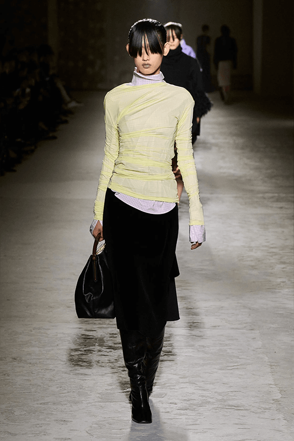 Dries Van Noten Fall Winter 2024 Collection womenswear runway show