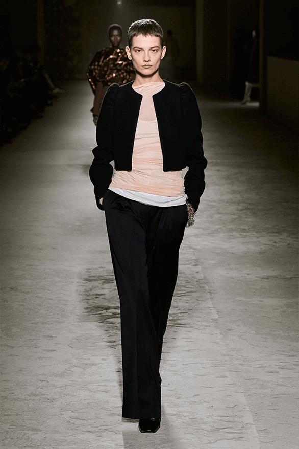 Dries Van Noten Fall Winter 2024 Collection womenswear runway show