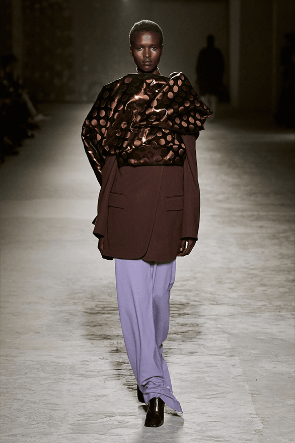 Dries Van Noten Fall Winter 2024 Collection womenswear runway show