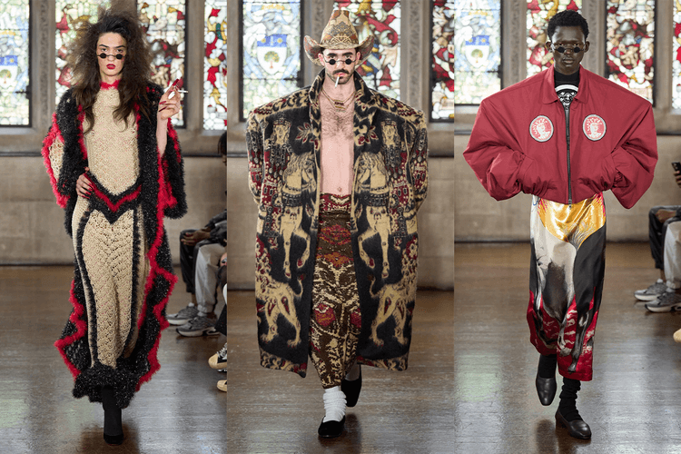 Cowboys and Damsels Traverse Time at Edward Crutchley FW24