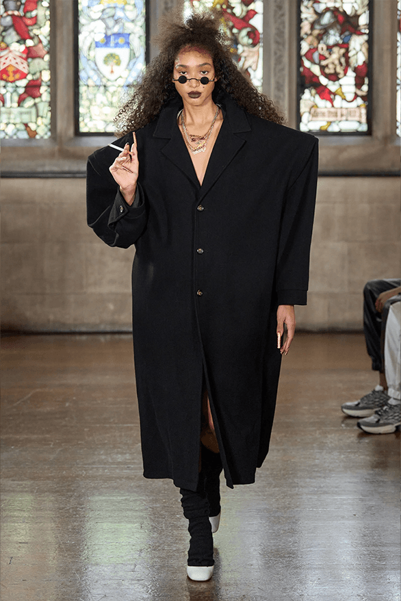Edward Crutchley Fall Winter 2024 London Fashion Week menswear womenswear runway show