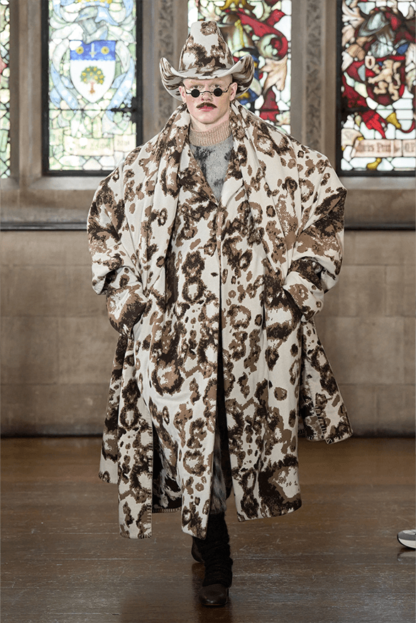 Edward Crutchley Fall Winter 2024 London Fashion Week menswear womenswear runway show