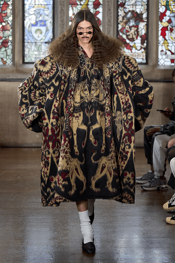 Edward Crutchley Fall Winter 2024 London Fashion Week menswear womenswear runway show