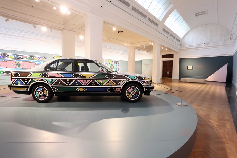 Then I Knew I Was Good at Painting: Esther Mahlangu bmw exhibition iziko museums of south africa