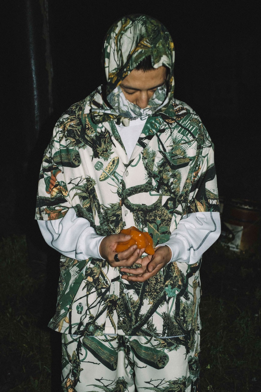 Evisen Skateboards Unveils Its Extensive SS24 Collection hoodie skateboard japan drop release price college lookbook hat shirt flannel pants jean denim discovery jacket sweatshirt cotton embroidery pine tree camo pattern accessories link instagram saturday february 10 japan