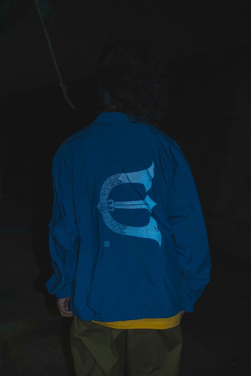 Evisen Skateboards Unveils Its Extensive SS24 Collection hoodie skateboard japan drop release price college lookbook hat shirt flannel pants jean denim discovery jacket sweatshirt cotton embroidery pine tree camo pattern accessories link instagram saturday february 10 japan