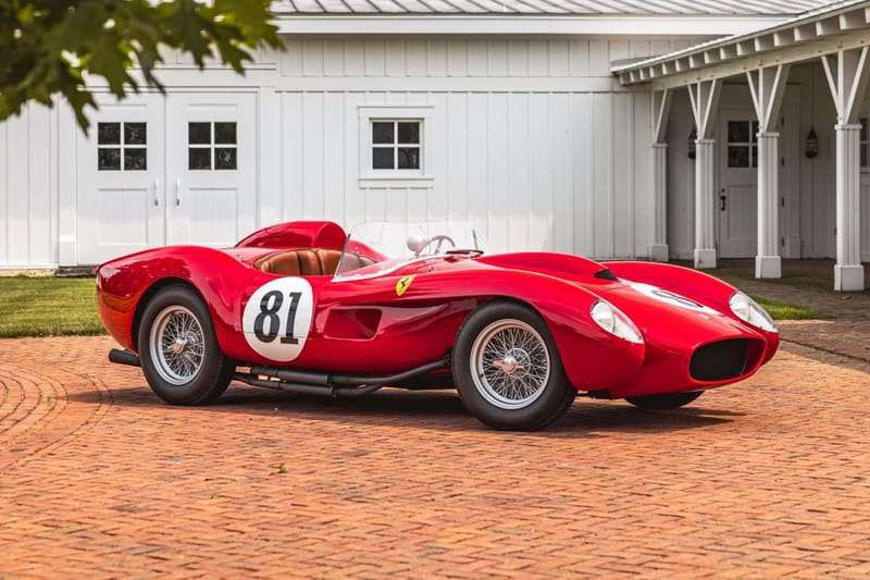 One of 19 Ferrari 250 “Pontoon Fendered” Testa Rossas Is Up for Auction