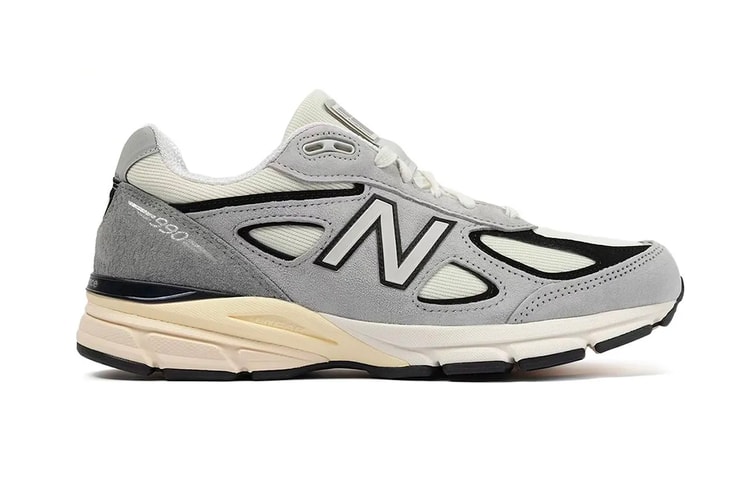 First Look at the New Balance 990v4 MADE in USA "Grey/Black"