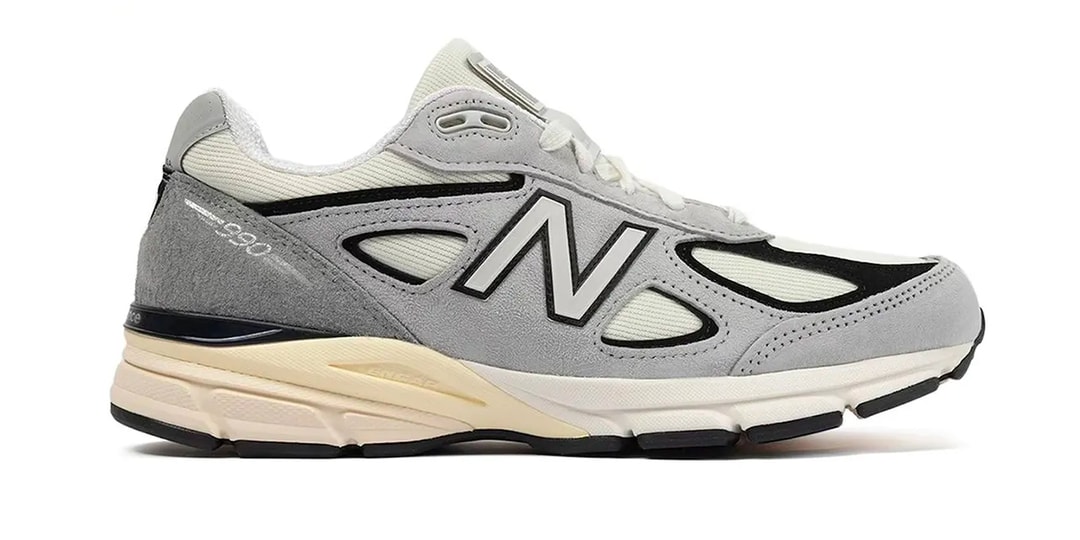 First Look at the New Balance 990v4 MADE in USA "Grey/Black"