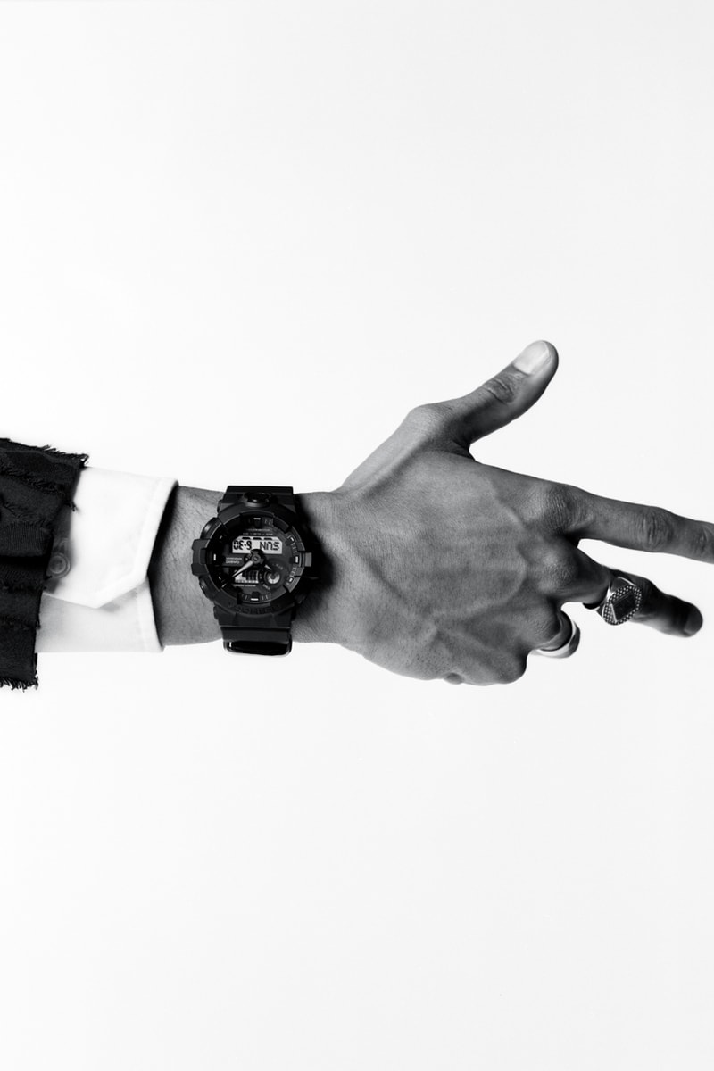 G-SHOCK Cordura Watch Collection Nylon Black Fabric Band DW-5600BCE-1 GA-700BCE-1A GA-2100BCE-1A Sustainable 