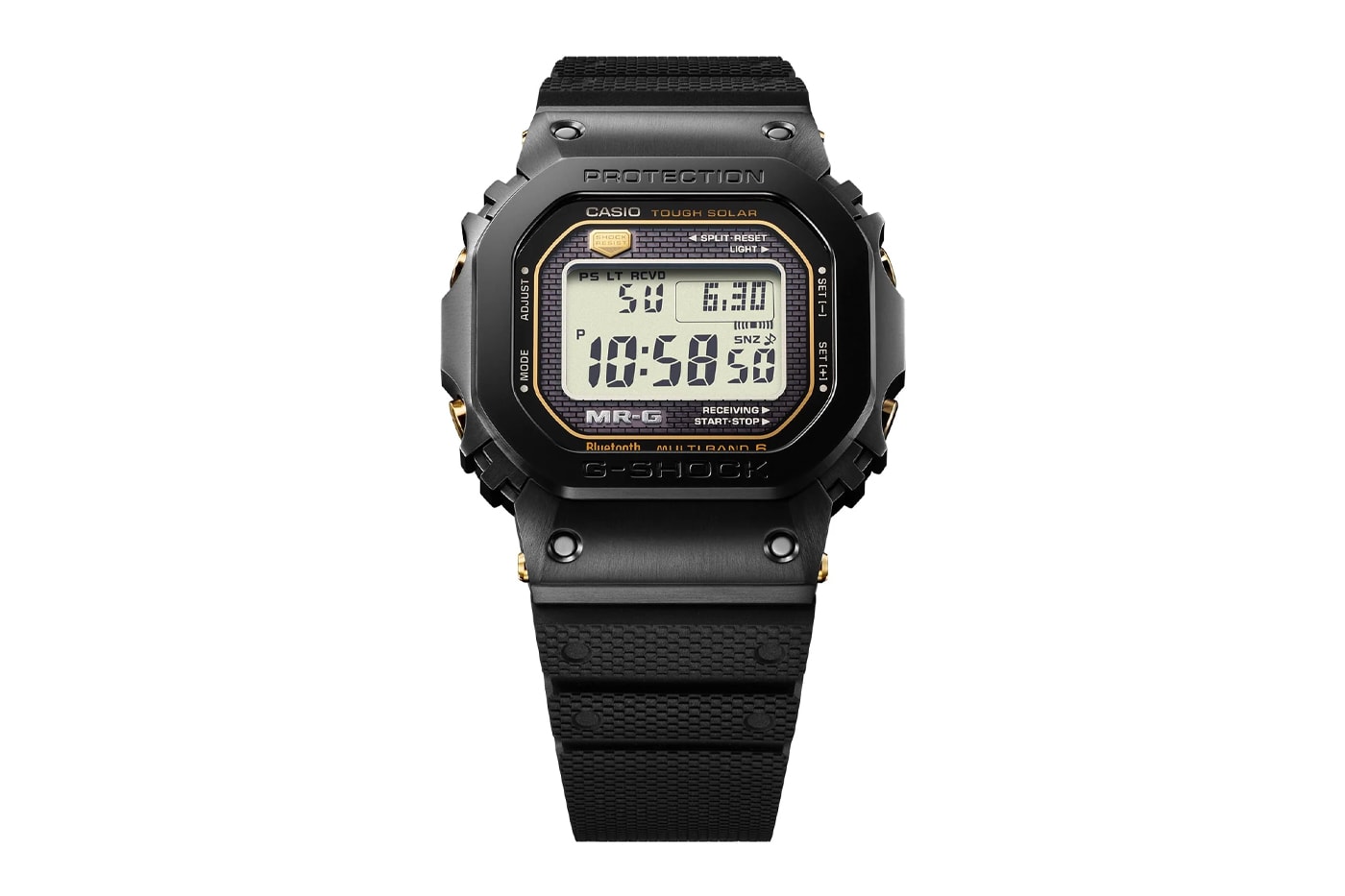 G-SHOCK MRGB5000 watch silhouette classic iconic timeless model bezel features digital interface shape price buy online now