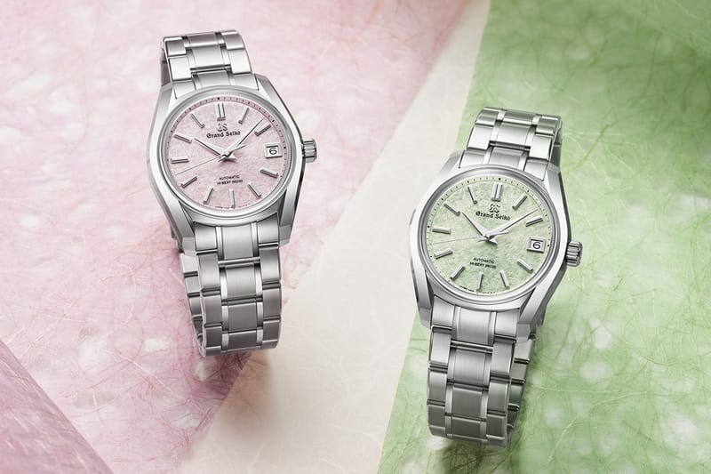 Grand Seiko Unveils Two Cherry Blossoms-Inspired Hi-Beat 3600 Wristwatches