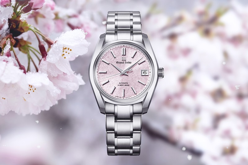 Grand Seiko SBGH341 "Sakura-Kakushi" SBGH343 "Sakura-Wakaba" Hi-Beat 3600 Release Info 