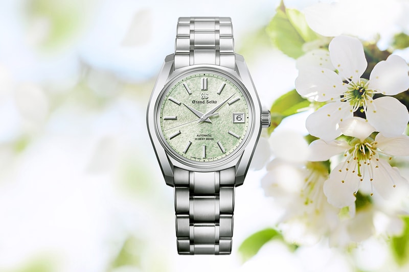 Grand Seiko SBGH341 "Sakura-Kakushi" SBGH343 "Sakura-Wakaba" Hi-Beat 3600 Release Info 