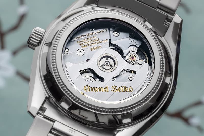 Grand Seiko SBGH341 "Sakura-Kakushi" SBGH343 "Sakura-Wakaba" Hi-Beat 3600 Release Info 