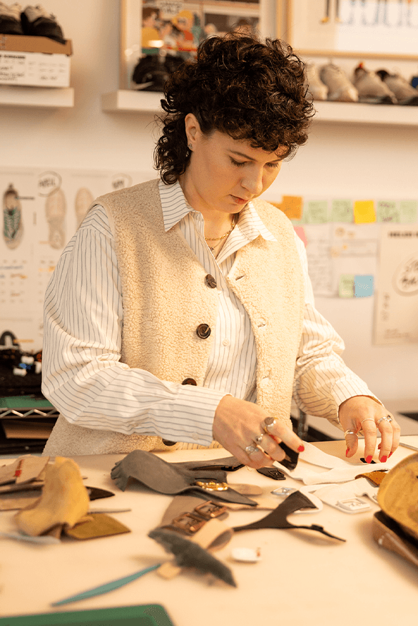 Helen Kirkum BIRKENSTOCK STUDIO WALK WITH ME Feature Interview residency footwear sneakers sustainable