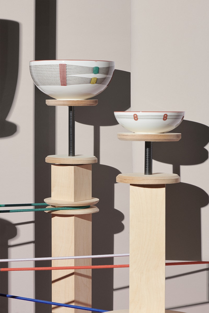 Elevate Your Home With the New Hermès Tressages Équestres Tableware Collection dinner ware mugs bowls serving plates kitchenware dining upscale luxury luxe affluent opulence wealthy rich birkin kelly