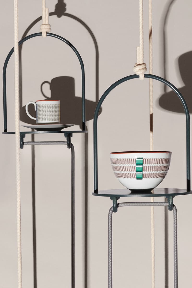 Elevate Your Home With the New Hermès Tressages Équestres Tableware Collection dinner ware mugs bowls serving plates kitchenware dining upscale luxury luxe affluent opulence wealthy rich birkin kelly