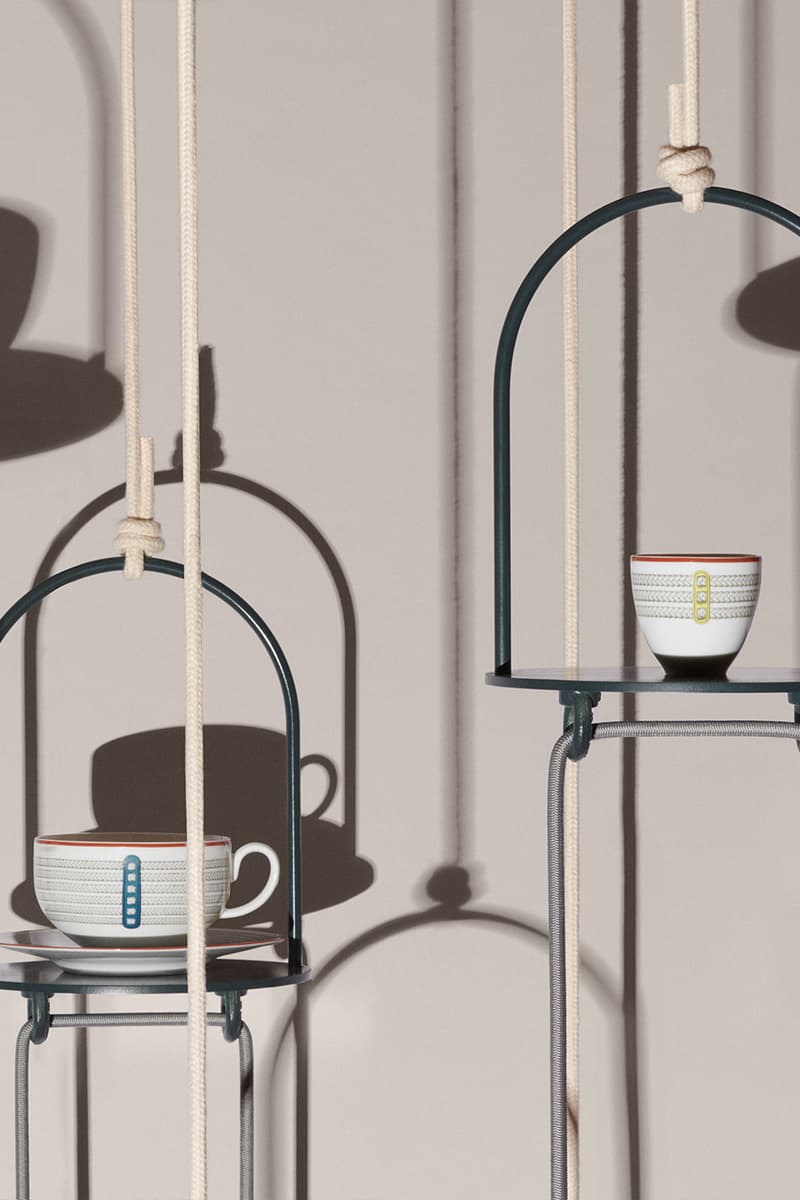 Elevate Your Home With the New Hermès Tressages Équestres Tableware Collection dinner ware mugs bowls serving plates kitchenware dining upscale luxury luxe affluent opulence wealthy rich birkin kelly