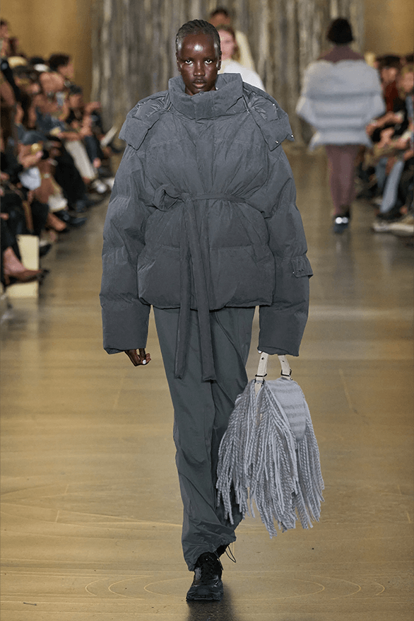 Holzweiler Fall Winter 2024 London Fashion Week menswear womenswear Oslo runway show