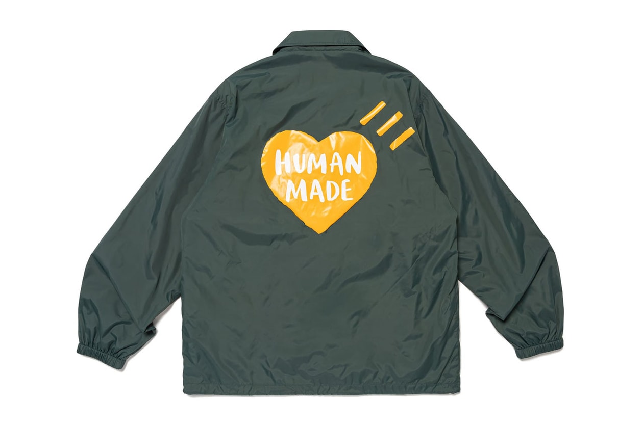 HUMAN MADE Expands Season 27's SS24 Range With Collegiate-Inspired Classics nigo futuristic gears for teenagers dry alls hoodie outerwear crewneck tee tshirt graphic socks accessories drop release price japan online