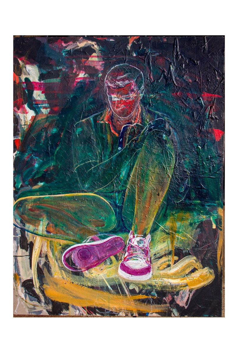 jared brook glimpses of infatuation villazan gallery art exhibition paintings