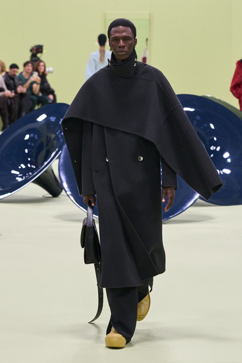 Jil Sander FW24 Looks at Life in Color and Comfort fw24 collection milan fashion week italy runway fall winter 2024 ready to wear luke lucy meiers green mk.gee
