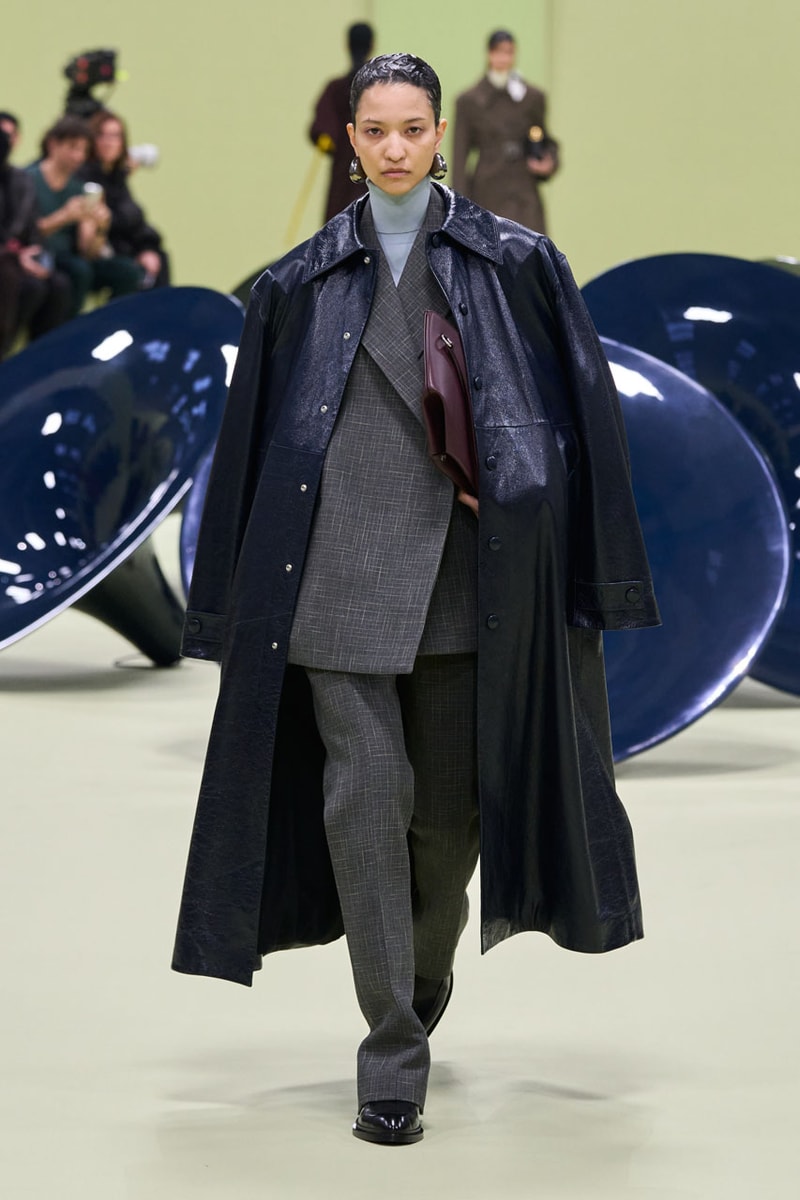 Jil Sander FW24 Looks at Life in Color and Comfort fw24 collection milan fashion week italy runway fall winter 2024 ready to wear luke lucy meiers green mk.gee