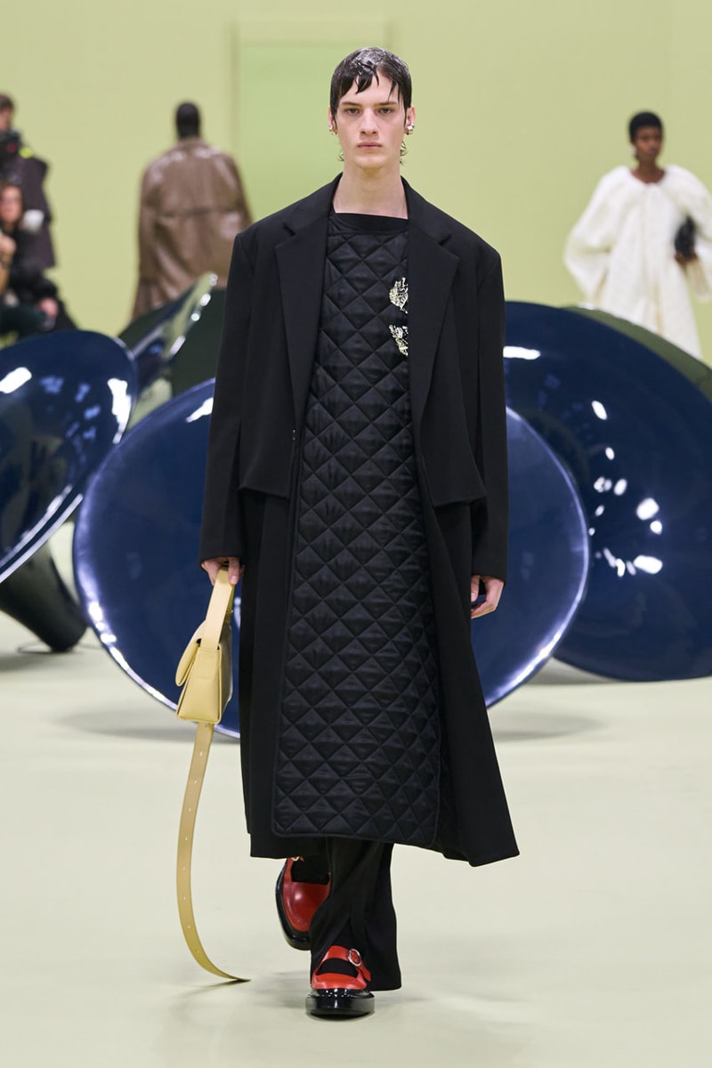 Jil Sander FW24 Looks at Life in Color and Comfort fw24 collection milan fashion week italy runway fall winter 2024 ready to wear luke lucy meiers green mk.gee