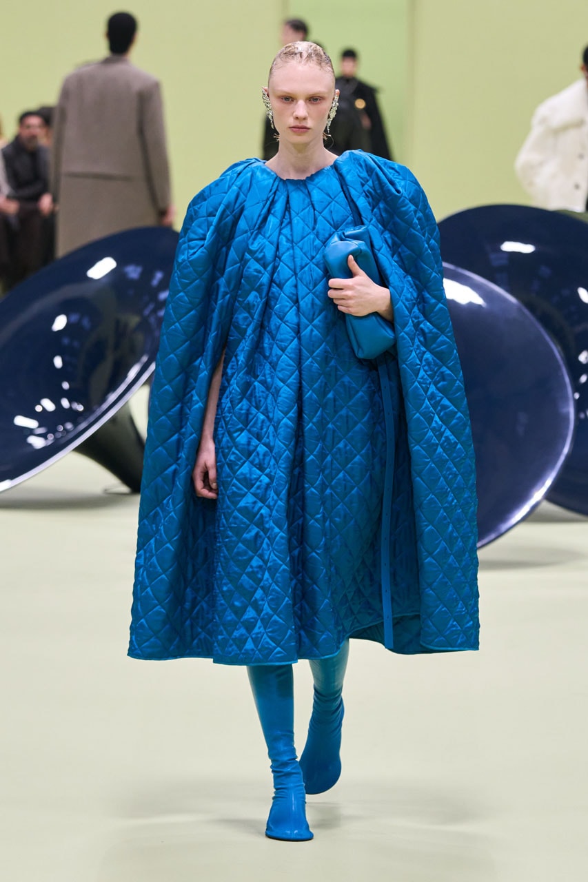 Jil Sander FW24 Looks at Life in Color and Comfort fw24 collection milan fashion week italy runway fall winter 2024 ready to wear luke lucy meiers green mk.gee