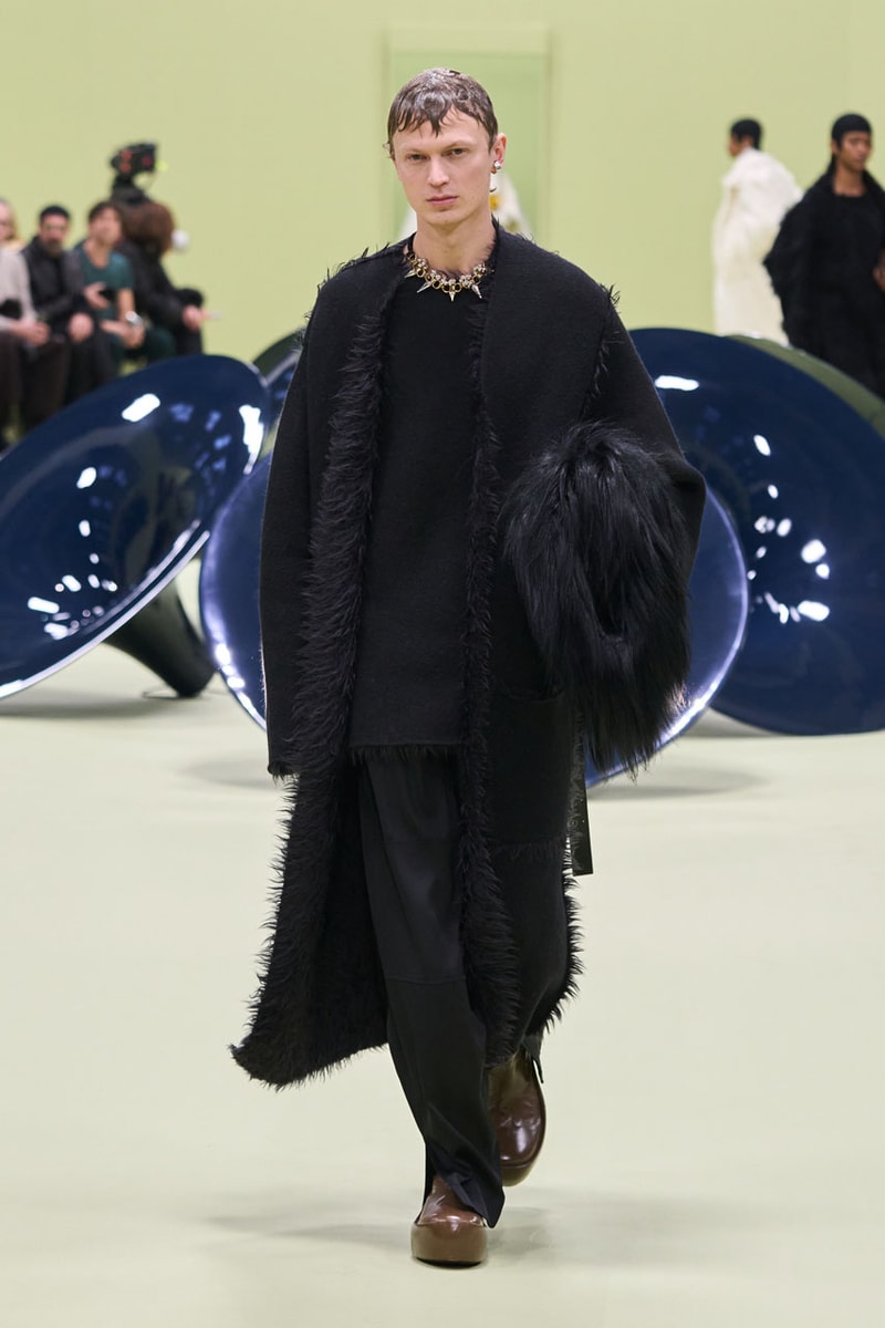 Jil Sander FW24 Looks at Life in Color and Comfort fw24 collection milan fashion week italy runway fall winter 2024 ready to wear luke lucy meiers green mk.gee