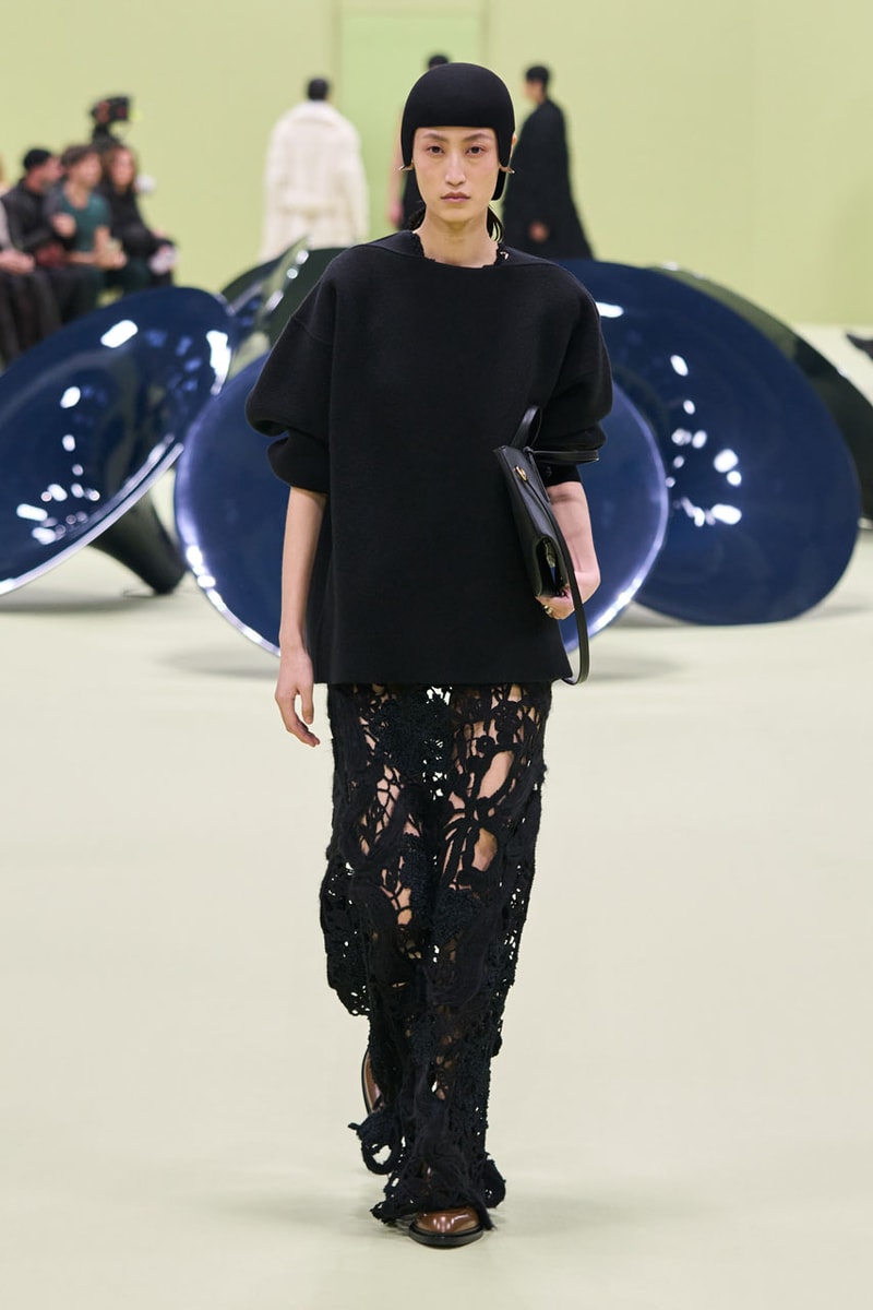 Jil Sander FW24 Looks at Life in Color and Comfort fw24 collection milan fashion week italy runway fall winter 2024 ready to wear luke lucy meiers green mk.gee