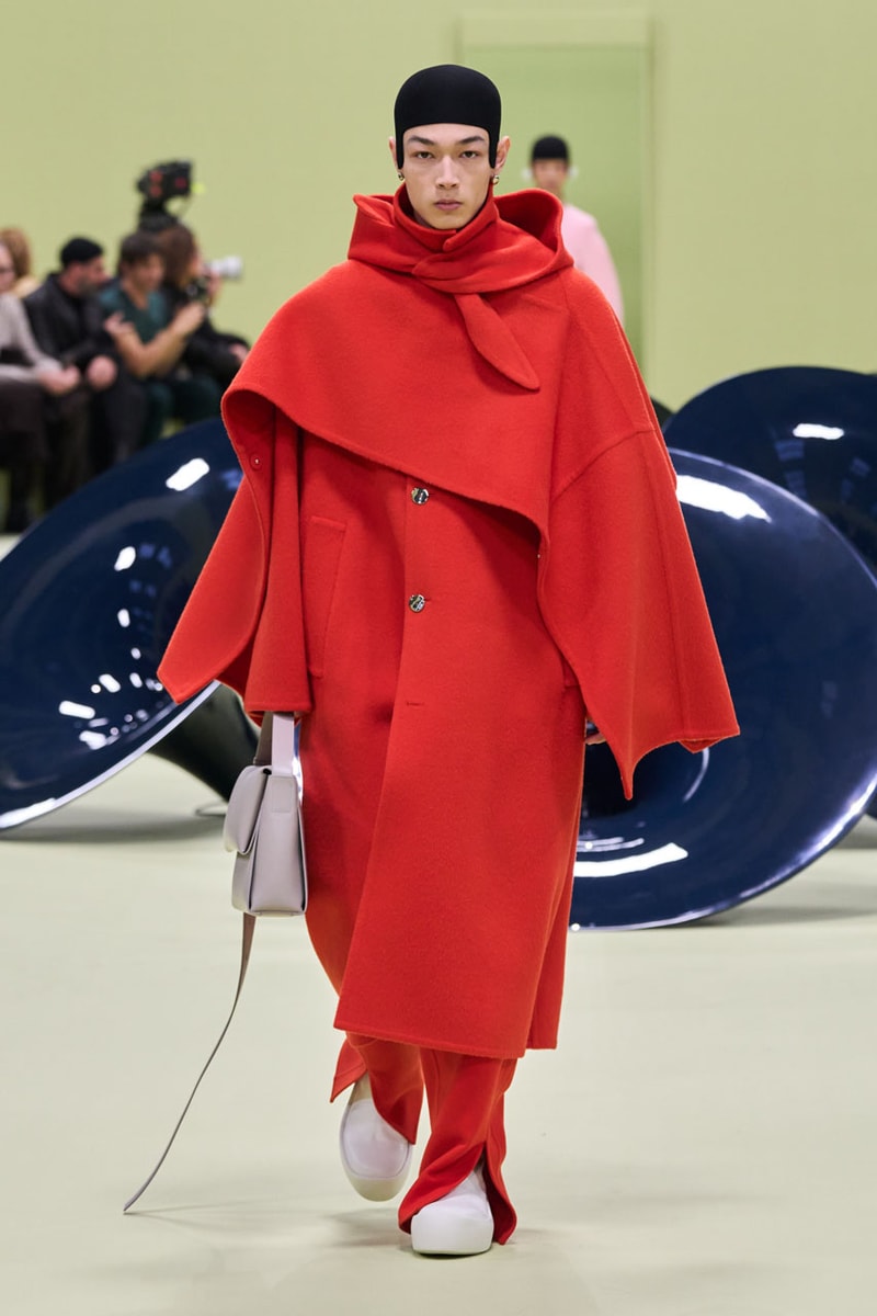 Jil Sander FW24 Looks at Life in Color and Comfort fw24 collection milan fashion week italy runway fall winter 2024 ready to wear luke lucy meiers green mk.gee