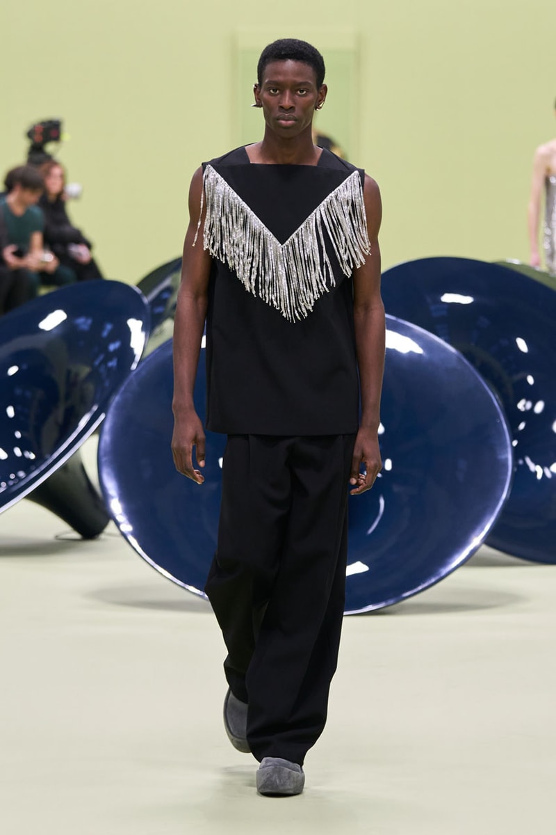 Jil Sander FW24 Looks at Life in Color and Comfort fw24 collection milan fashion week italy runway fall winter 2024 ready to wear luke lucy meiers green mk.gee