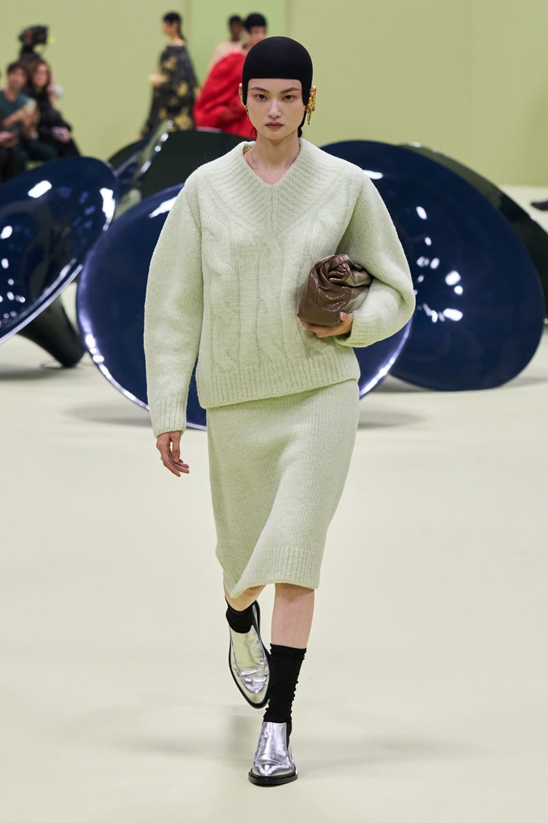 Jil Sander FW24 Looks at Life in Color and Comfort fw24 collection milan fashion week italy runway fall winter 2024 ready to wear luke lucy meiers green mk.gee