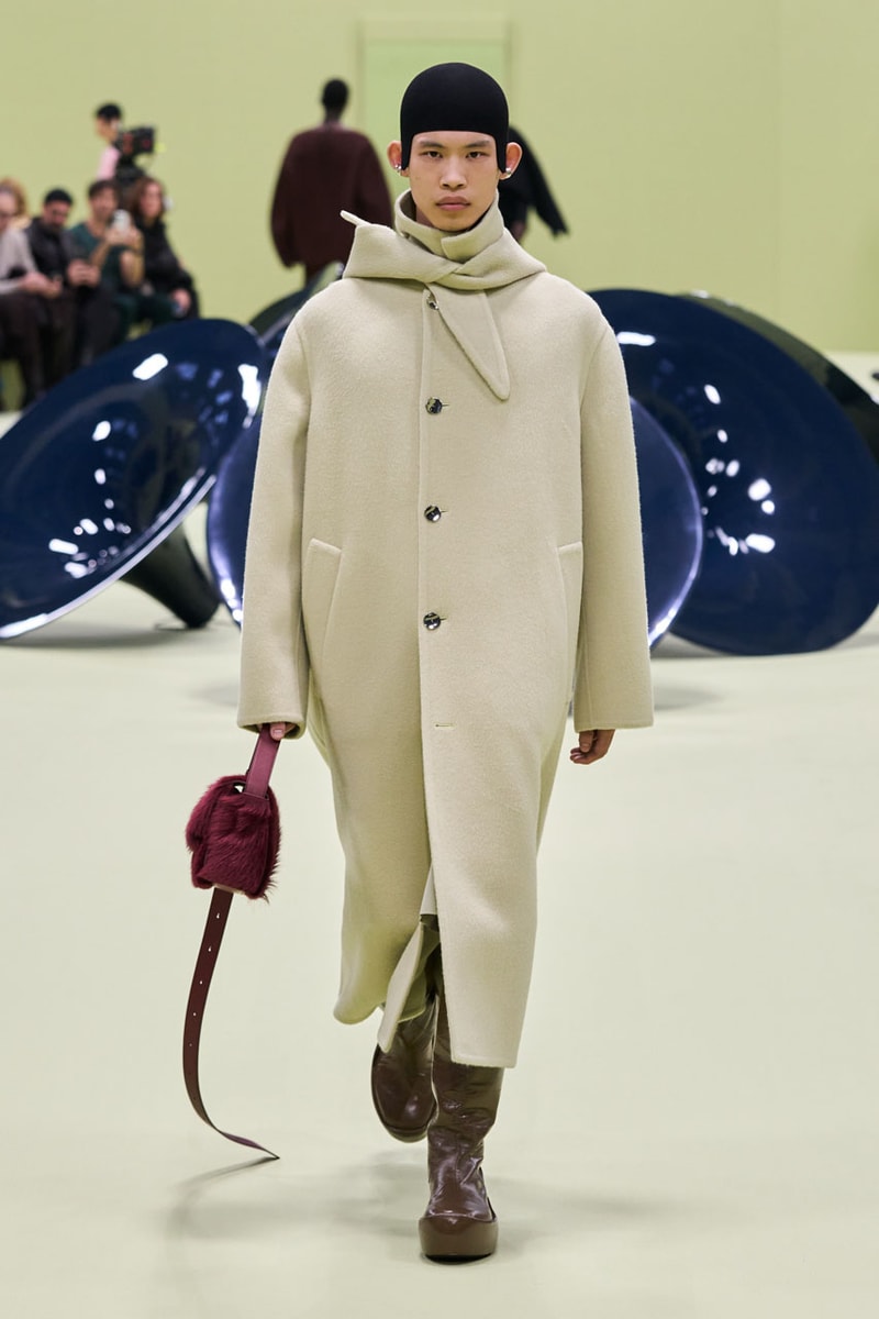 Jil Sander FW24 Looks at Life in Color and Comfort fw24 collection milan fashion week italy runway fall winter 2024 ready to wear luke lucy meiers green mk.gee