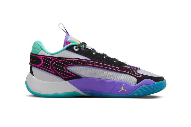 Jordan Luka 2 "All-Star" Has an Official Release Date Wolf Grey/Speed Yellow-Black-Hyper Jade-Psychic Purple-Pink Prime DX8733-007