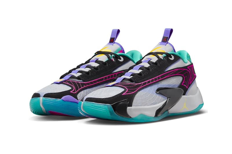 Jordan Luka 2 "All-Star" Has an Official Release Date Wolf Grey/Speed Yellow-Black-Hyper Jade-Psychic Purple-Pink Prime DX8733-007