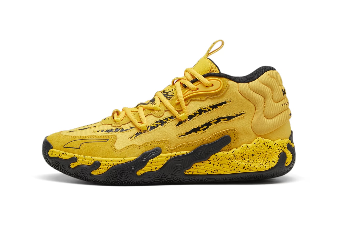 Official Look at the Porsche x PUMA MB.03 Sport Yellow/Sport Yellow-Black february release info lamelo ball