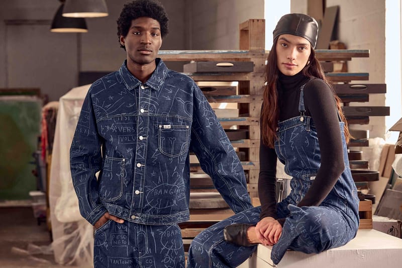 Lee Dips Signature Silhouettes in Basquiat's Artwork