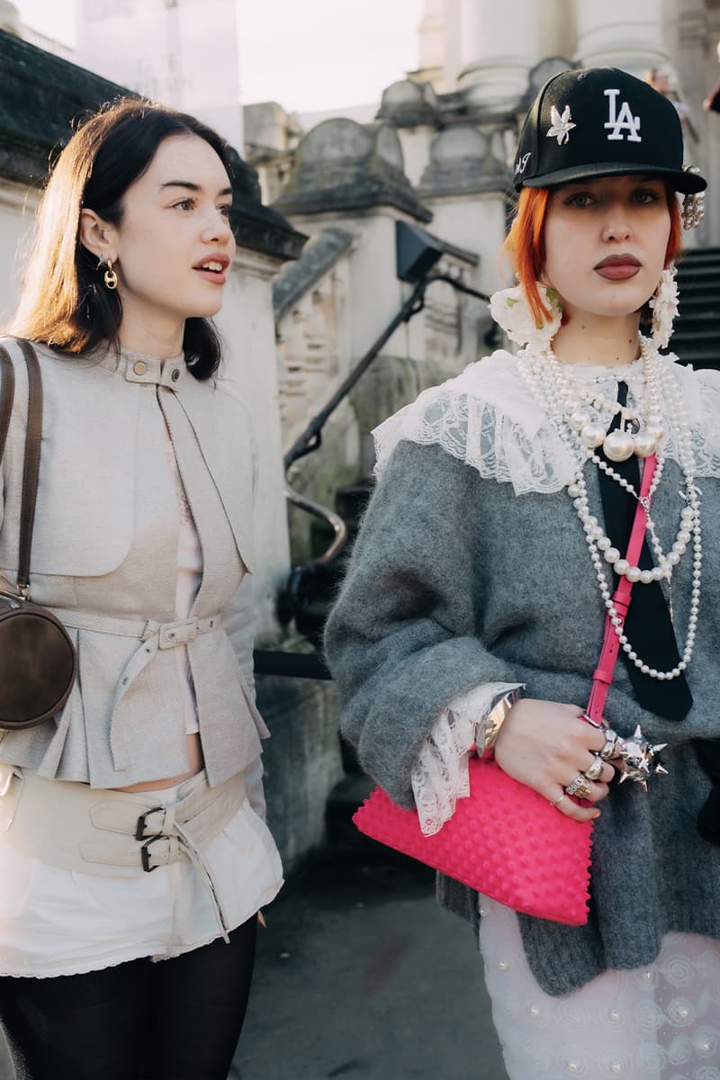 London Fashion Week FW24 Street Style burberry daniel lee peggy gou central cee jw anderson jonathan holzweilerchet lo runway dun hill uk mark fast fashion east natasha zinko central saint martin csm roksanda molly goddard erdem simone rocha richard quinn Ahluwalia