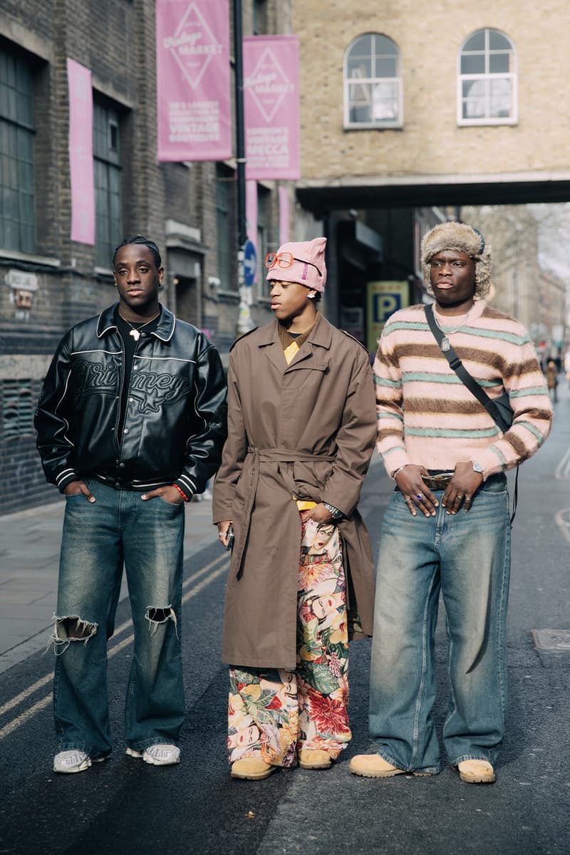 London Fashion Week FW24 Street Style burberry daniel lee peggy gou central cee jw anderson jonathan holzweilerchet lo runway dun hill uk mark fast fashion east natasha zinko central saint martin csm roksanda molly goddard erdem simone rocha richard quinn Ahluwalia