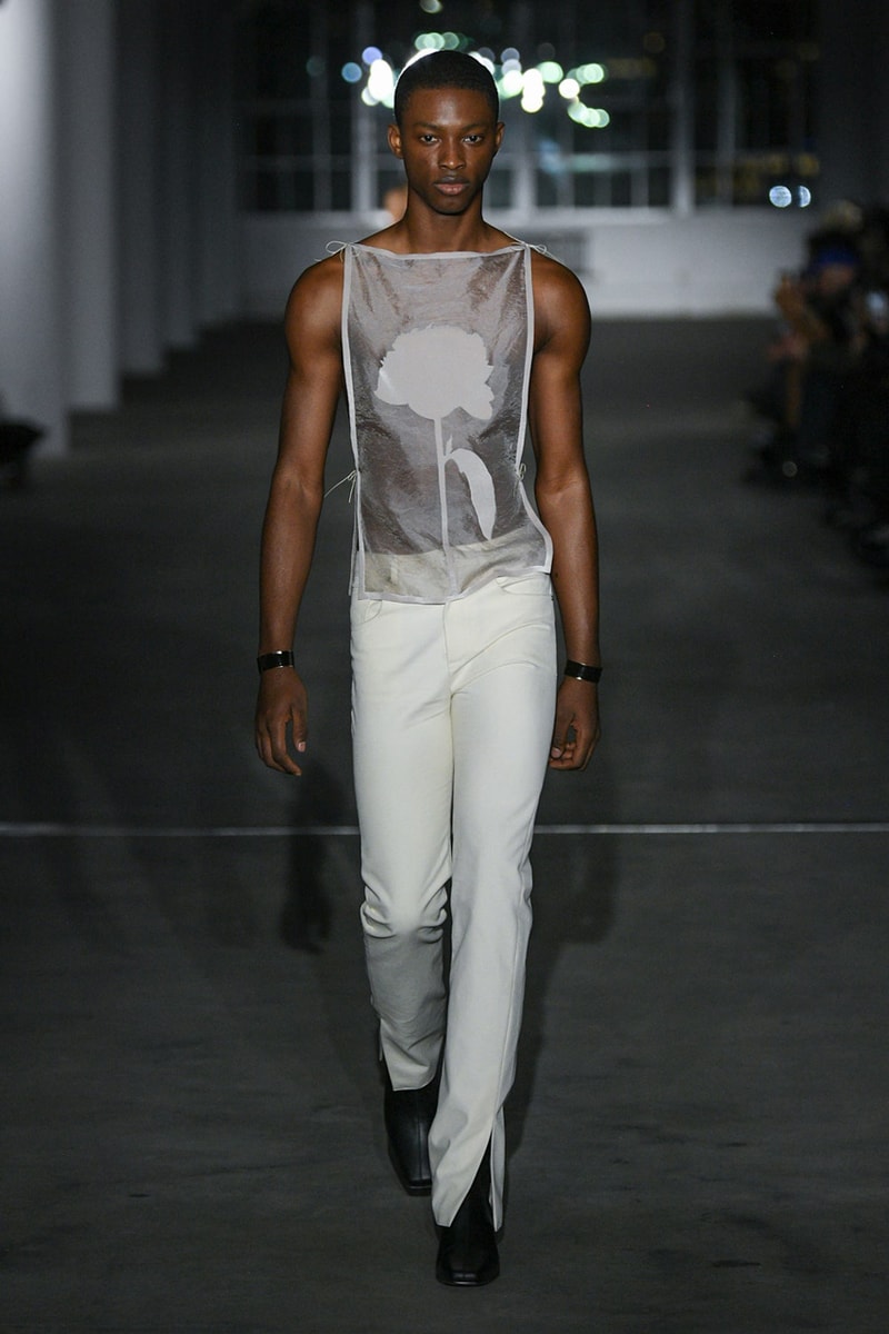 Ludovic de Saint Sernin Fall/Winter 2024 Collection New York Fashion Week FW24 Runway Images