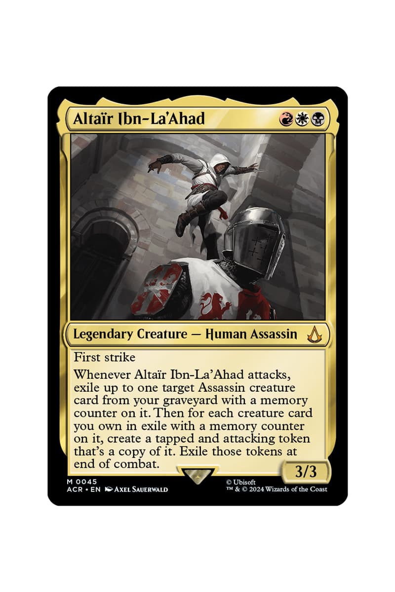 Magic: The Gathering - Assassin's Creed Preview Release | Hypebeast Magic: The Gathering - Assassin's Creed Preview Release | Hypebeast