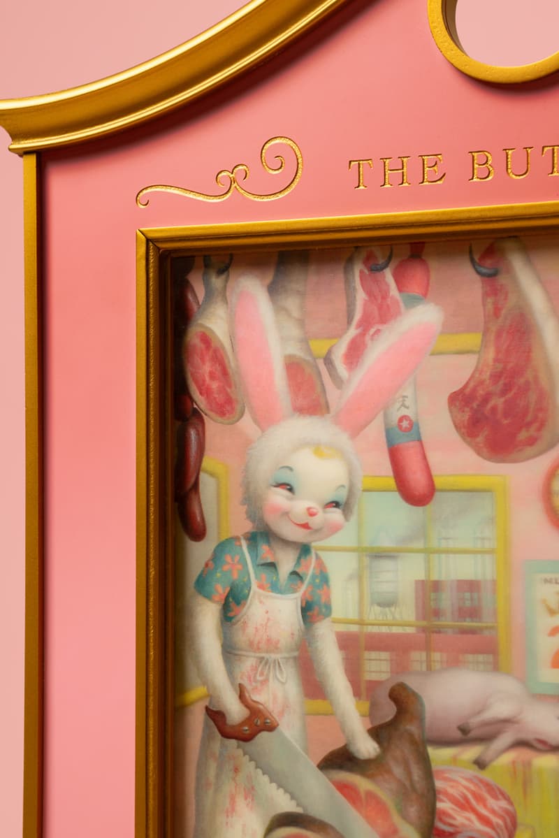 Mark Ryden The Butcher Bunny Lenticular Print Release info date store price 2000 raffle