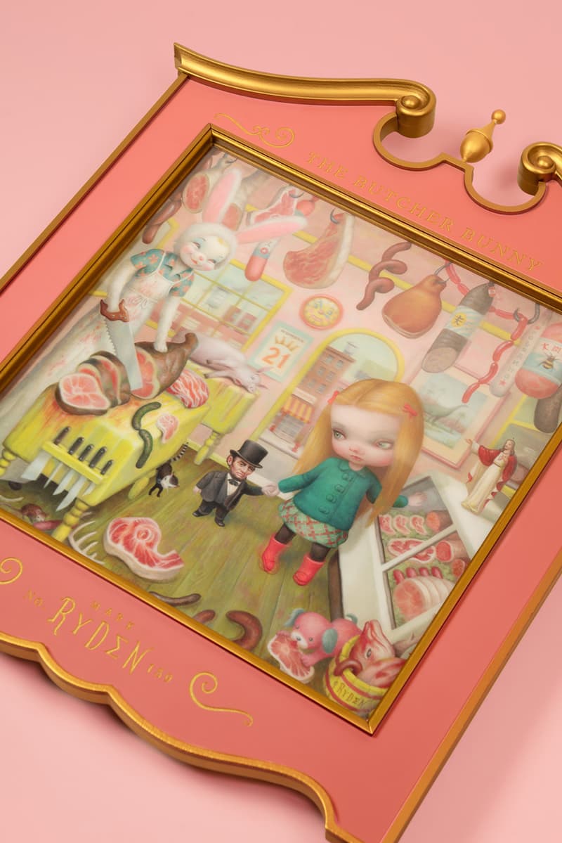 Mark Ryden The Butcher Bunny Lenticular Print Release info date store price 2000 raffle